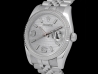 劳力士 (Rolex) Datejust Jubilee Crownclasp Silver Wave Factory Diamonds Dial - 116234